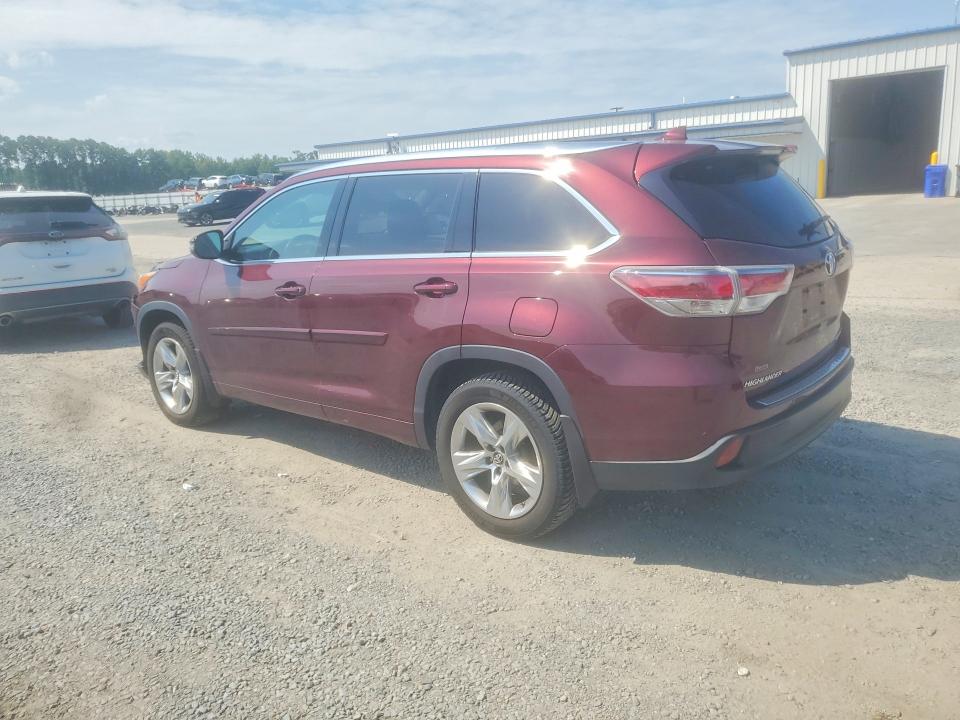 Photo 2 from auction – 2016 TOYOTA HIGHLANDER with VIN 5TDDKRFH8GS310076