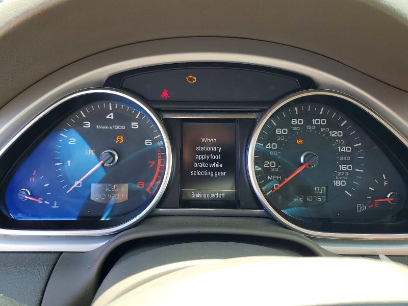 Photo 9 from auction – 2012 AUDI Q7 with VIN WA1LGBFEXCD000358