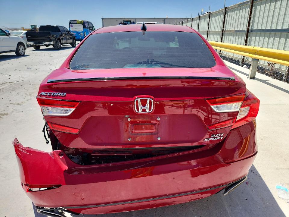 Photo 6 from auction – 2021 HONDA ACCORD with VIN 1HGCV2F30MA021850