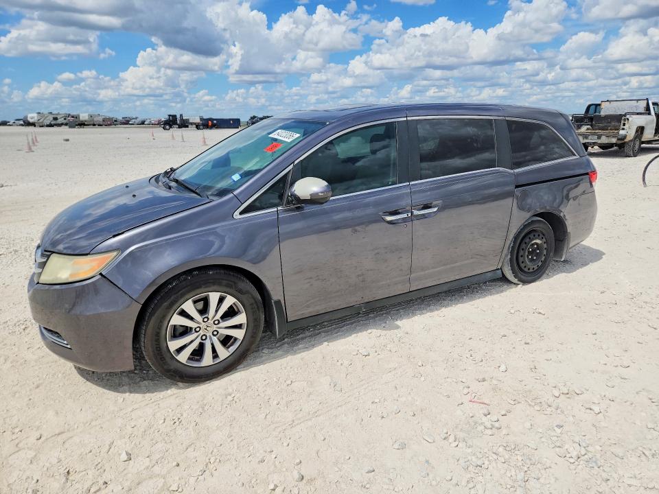 Photo 1 from auction – 2015 HONDA ODYSSEY with VIN 5FNRL5H62FB025755