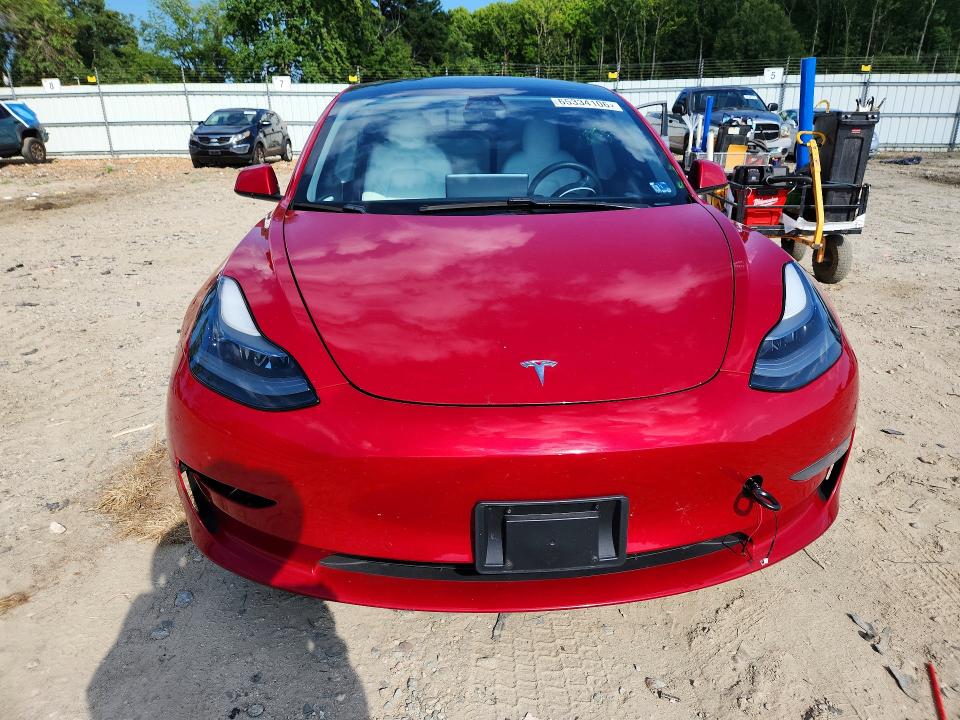 Photo 5 from auction – 2021 TESLA MODEL 3 with VIN 5YJ3E1EB5MF036515