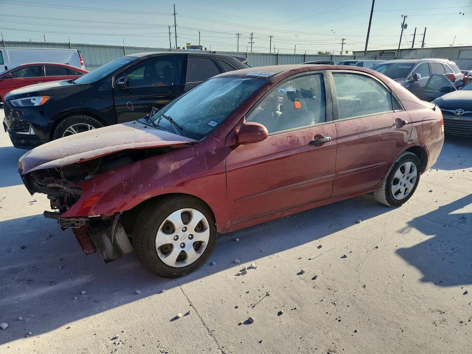 KIA SPECTRA 2007 with VIN KNAFE122175403754 - Photo from auction