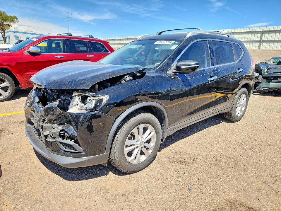 NISSAN ROGUE 2015 with VIN KNMAT2MV5FP539176 - Photo from auction