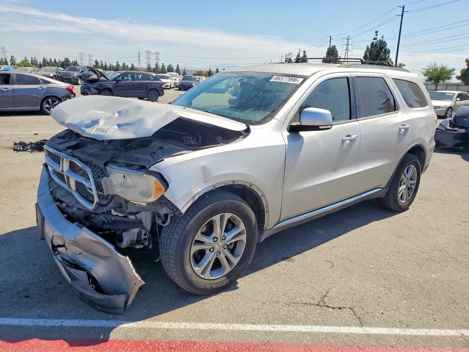 DODGE DURANGO 2011 with VIN 1D4RD4GG3BC729376 - Photo from auction