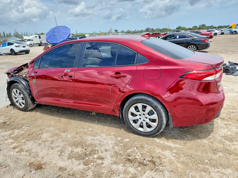 Photo 2 from auction – 2025 TOYOTA COROLLA with VIN 5YFB4MDE4SP293047