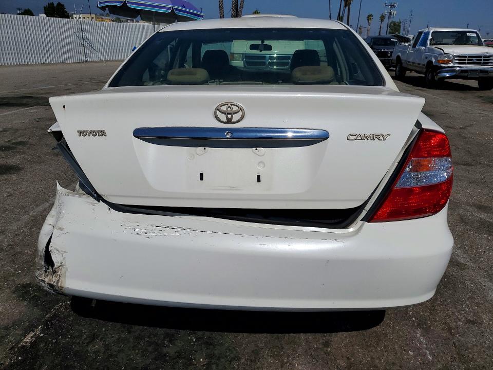 Photo 6 from auction – 2004 TOYOTA CAMRY with VIN JTDBE32K540287626