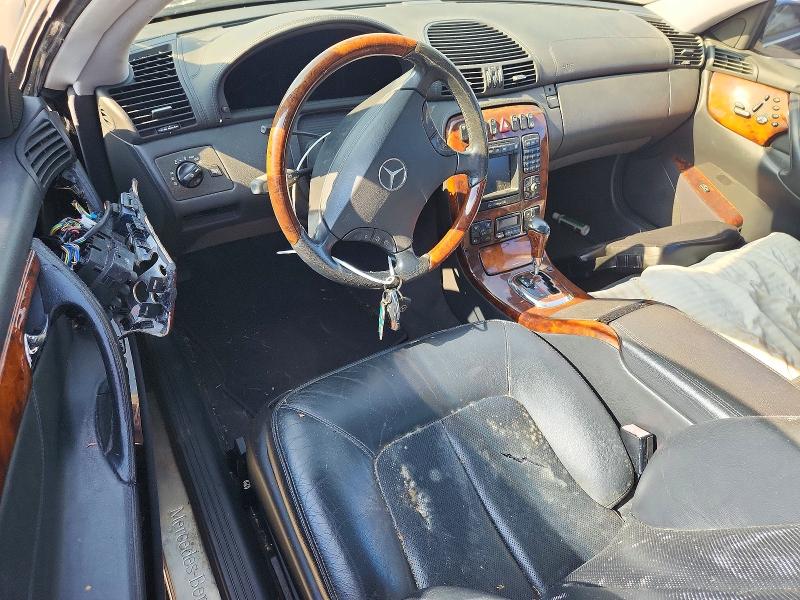 Photo 8 from auction – 2002 MERCEDES-BENZ CL with VIN WDBPJ75J22A028786