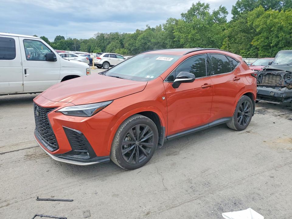 LEXUS NX 350 2024 with VIN 2T2KGCEZXRC033048 - Photo from auction