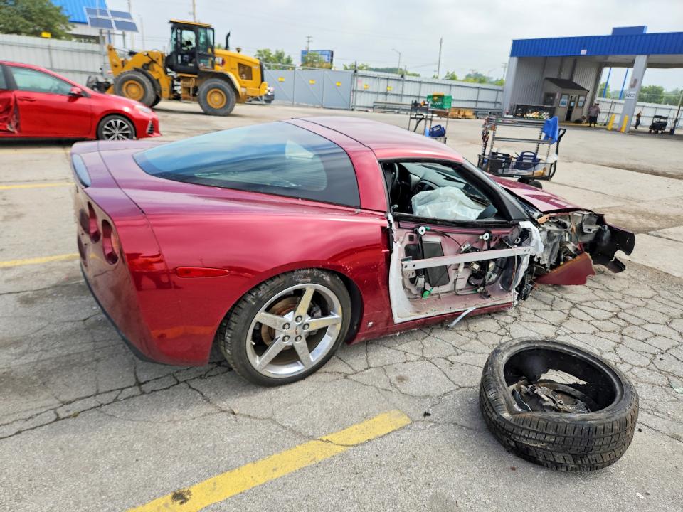 Photo 3 from auction – 2007 CHEVROLET CORVETTE with VIN 1G1YY25U675118448