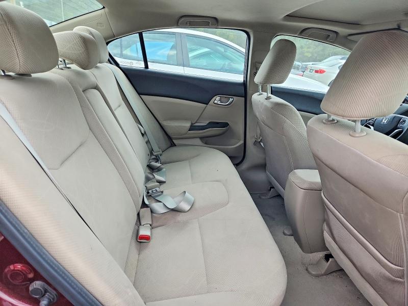 Photo 10 from auction – 2012 HONDA CIVIC with VIN 19XFB2F8XCE355105
