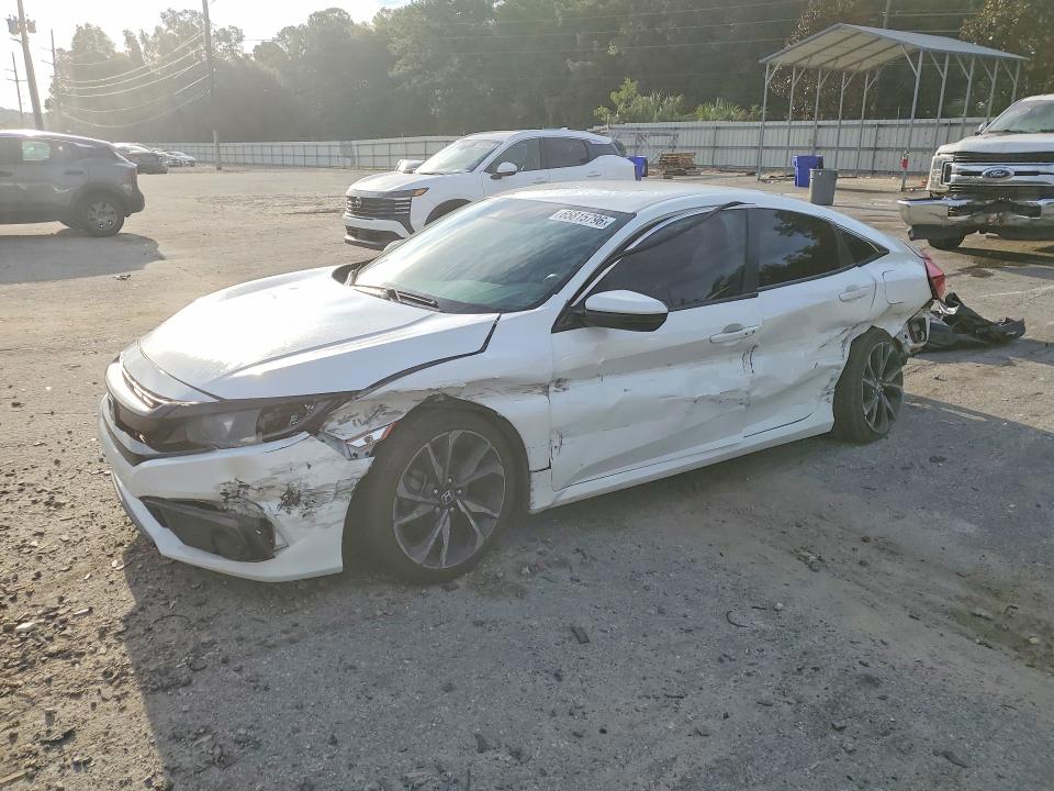 Photo 1 from auction – 2019 HONDA CIVIC with VIN 19XFC2F83KE037399