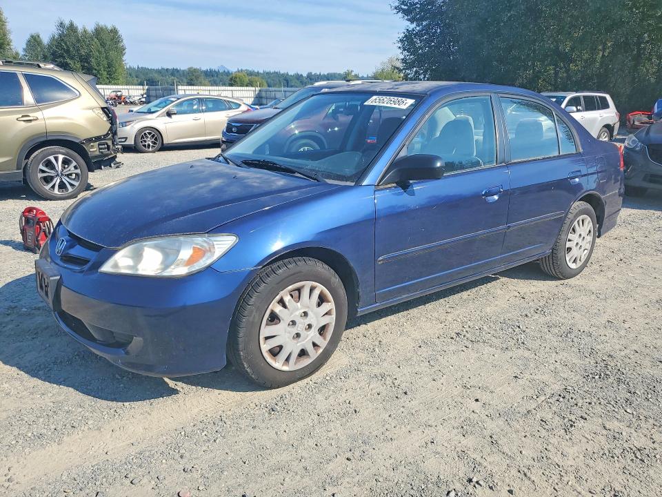 Photo 1 from auction – 2005 HONDA CIVIC with VIN JHMES16555S002135