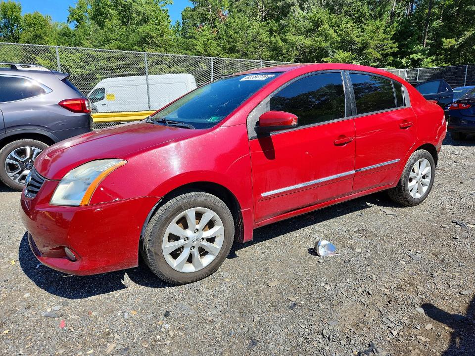 NISSAN SENTRA 2011 with VIN 3N1AB6AP0BL637458 - Photo from auction