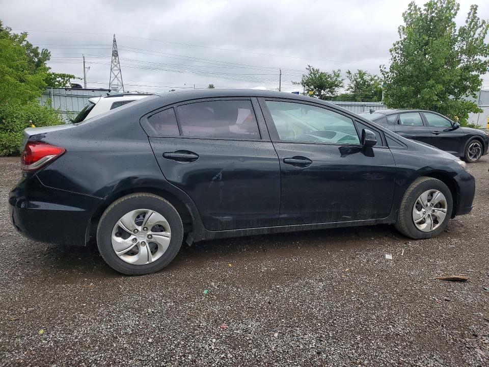 Photo 3 from auction – 2013 HONDA CIVIC with VIN 2HGFB2F52DH036262