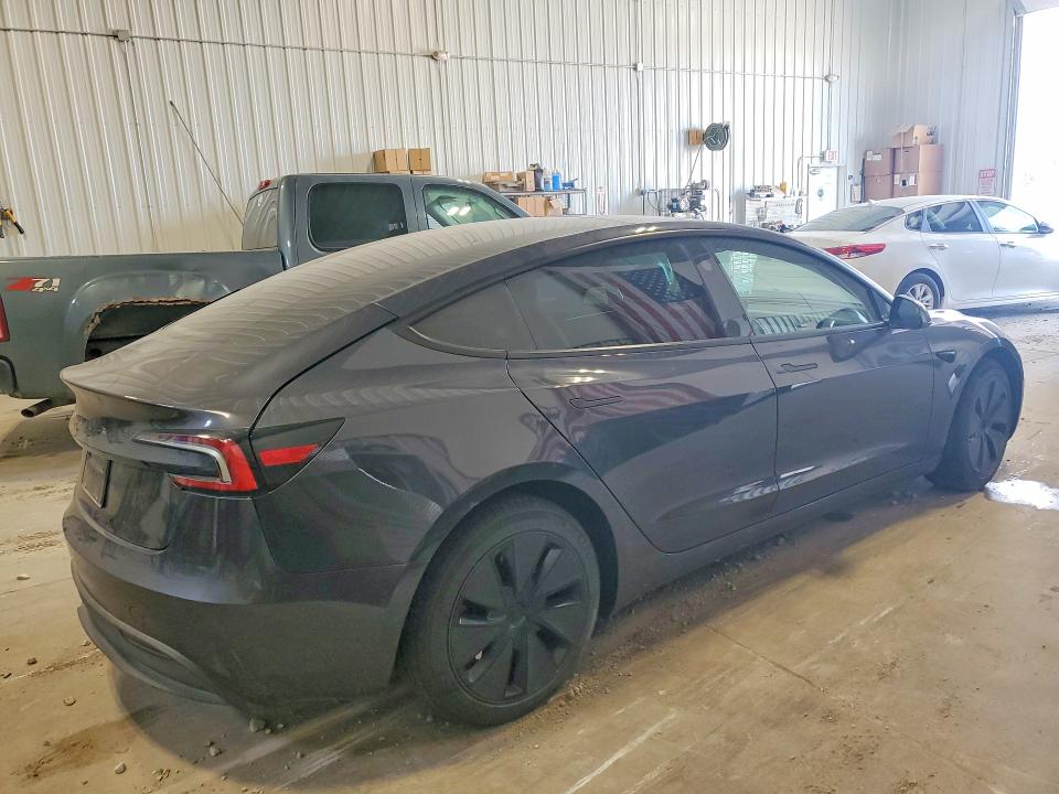 Photo 3 from auction – 2025 TESLA MODEL 3 with VIN 5YJ3E1EA1SF992837