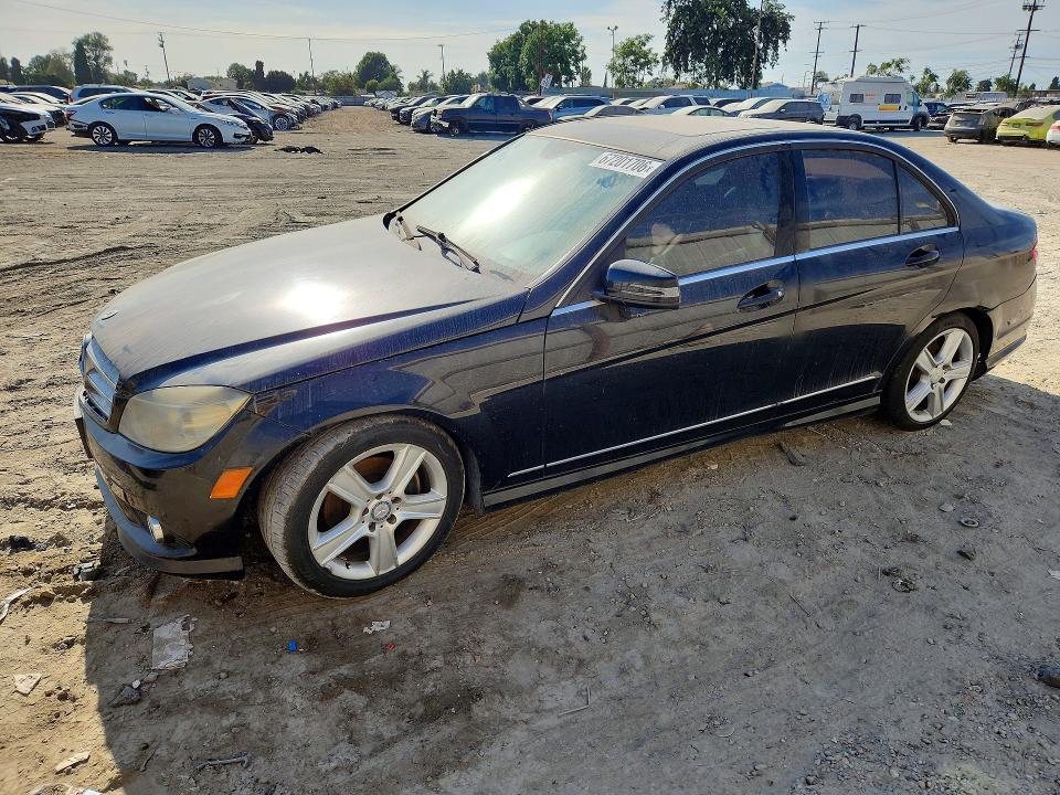 Photo 1 from auction – 2010 MERCEDES-BENZ C with VIN WDDGF5EB6AR120134