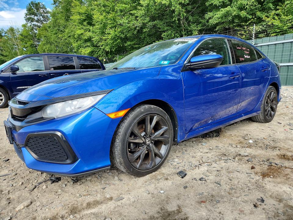 HONDA CIVIC 2017 with VIN SHHFK7H21HU219404 - Photo from auction