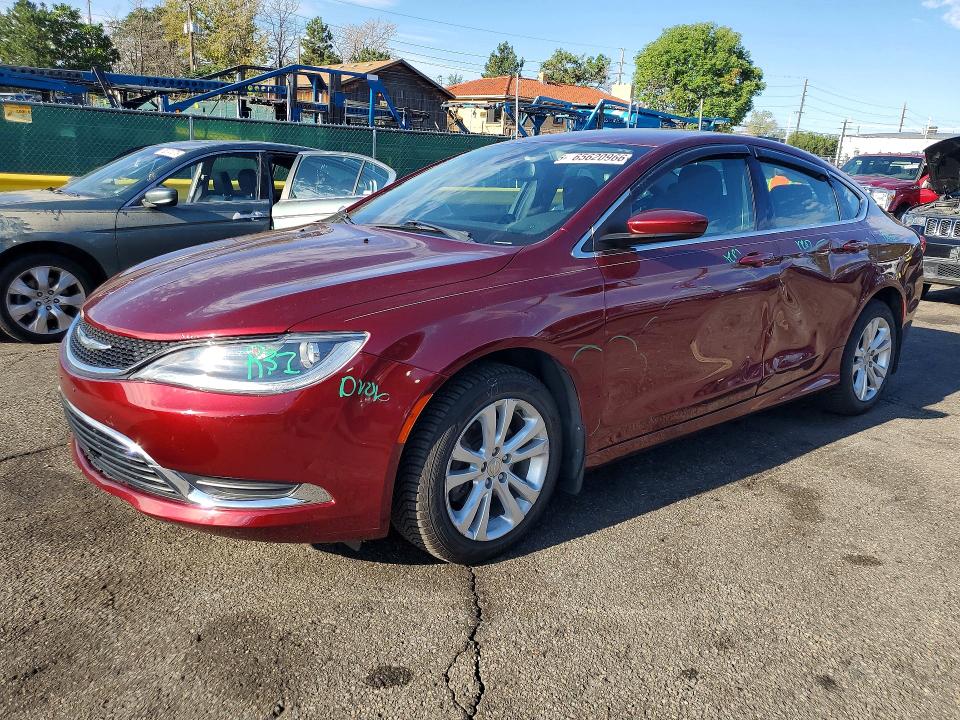 CHRYSLER 200 2015 с VIN 1C3CCCAB3FN720334 - Снимка от търг