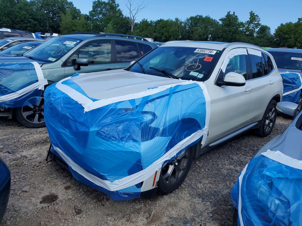 Photo 1 from auction – 2022 BMW X3 with VIN 5UX53DP03N9J12108
