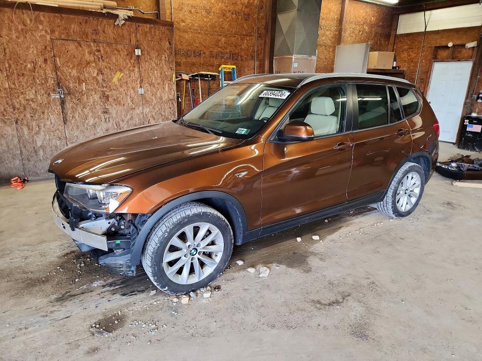 BMW X3 2017 with VIN 5UXWX9C32H0T22052 - Photo from auction
