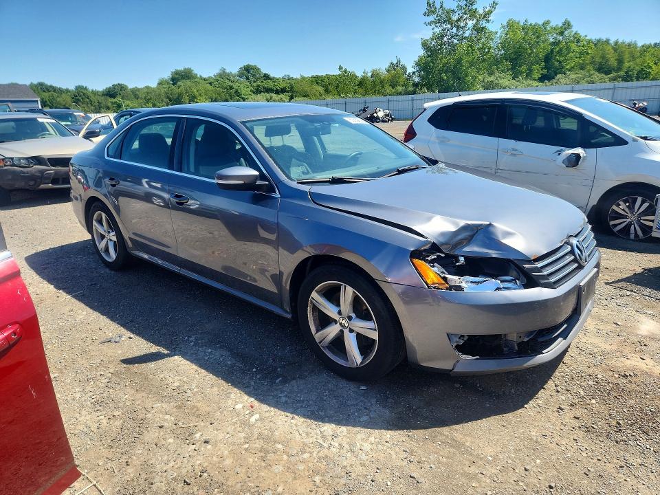 Photo 4 from auction – 2013 VOLKSWAGEN PASSAT with VIN 1VWBP7A33DC063830