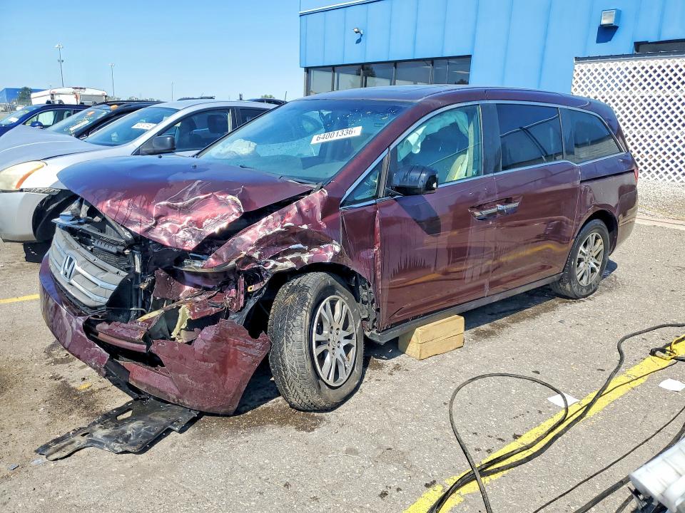 HONDA ODYSSEY 2012 with VIN 5FNRL5H60CB116390 - Photo from auction
