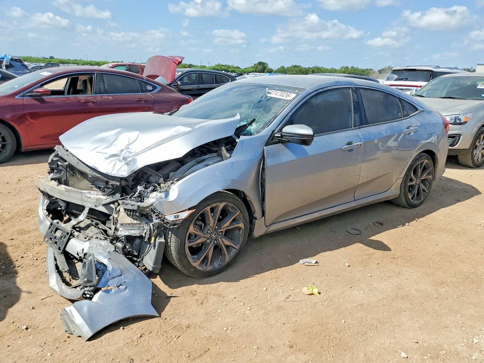 HONDA CIVIC 2019 with VIN 19XFC2F88KE033087 - Photo from auction