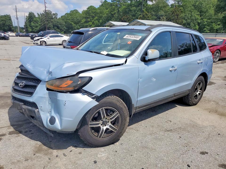 HYUNDAI SANTA FE 2008 with VIN 5NMSG13D38H147532 - Photo from auction