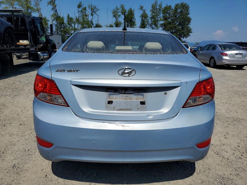 Photo 6 from auction – 2012 HYUNDAI ACCENT with VIN KMHCU4AE4CU048080