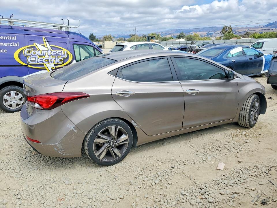 Photo 3 from auction – 2015 HYUNDAI ELANTRA with VIN 5NPDH4AE8FH571582
