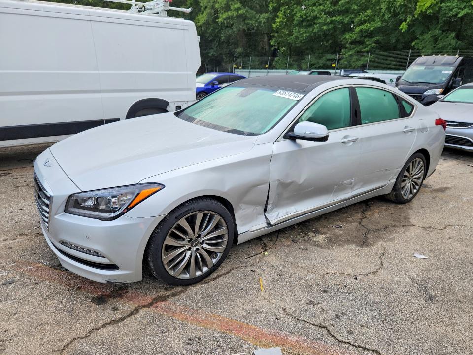 HYUNDAI GENESIS 2015 with VIN KMHGN4JF5FU016587 - Photo from auction