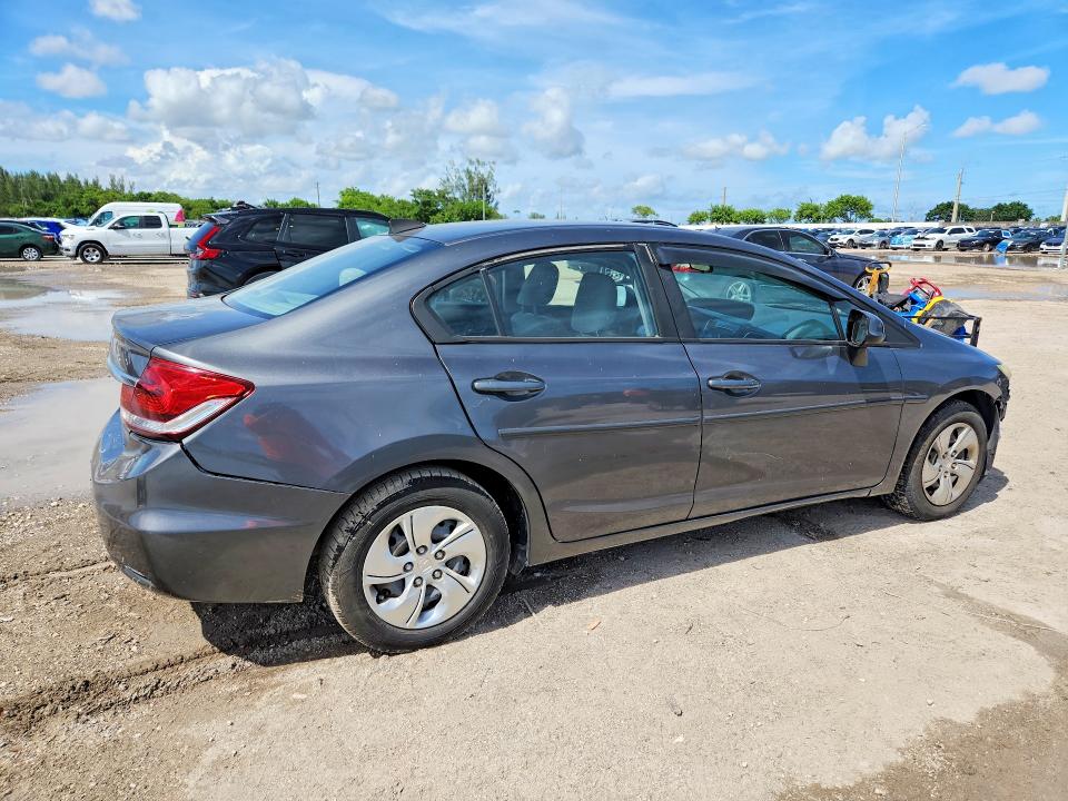 Photo 3 from auction – 2013 HONDA CIVIC with VIN 2HGFB2F57DH535235