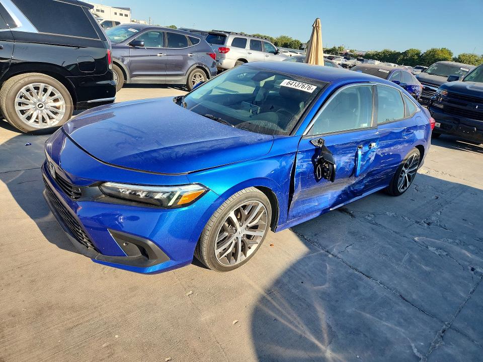 Photo 1 from auction – 2022 HONDA CIVIC with VIN 2HGFE1F91NH302506