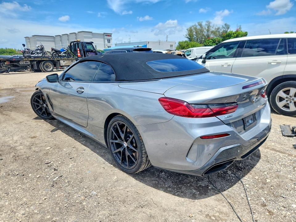Photo 2 from auction – 2023 BMW M850XI with VIN WBAFY4C09PCL64171
