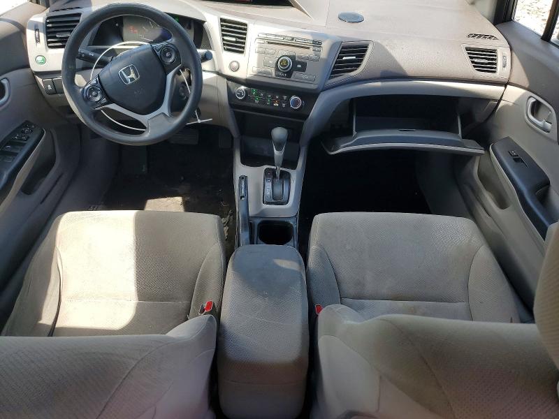 Photo 8 from auction – 2012 HONDA CIVIC with VIN 19XFB2F54CE343134