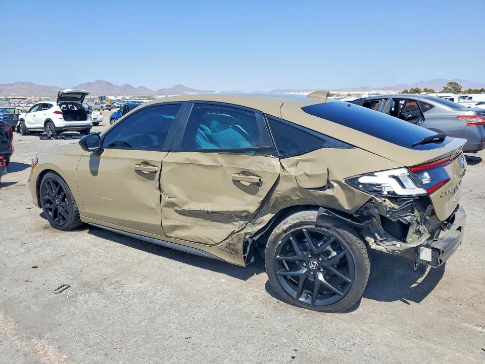 Photo 2 from auction – 2025 HONDA CIVIC with VIN 19XFL2H81SE014197