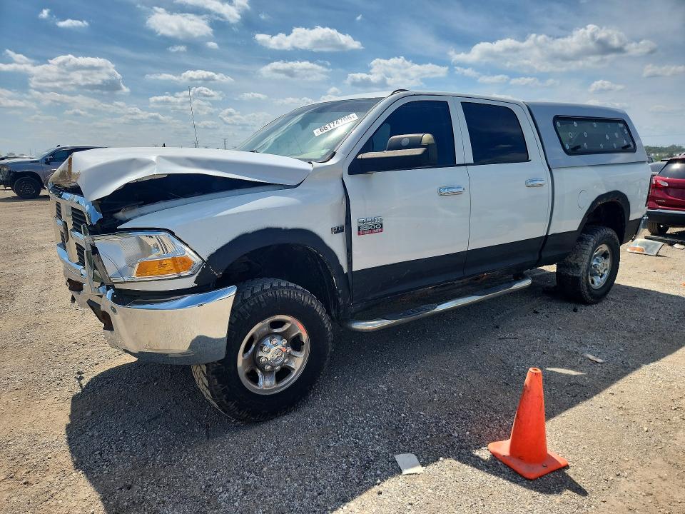 DODGE RAM 2500 2011 with VIN 3D7TT2CT9BG595389 - Photo from auction