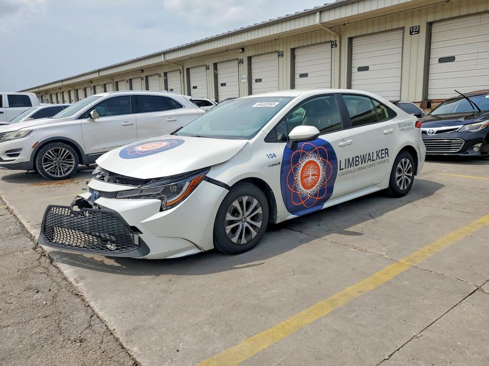 TOYOTA COROLLA 2021 with VIN JTDEAMDE3MJ010750 - Photo from auction