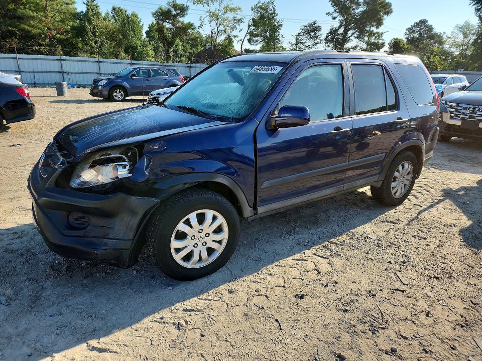 HONDA CR-V 2005 with VIN SHSRD78855U331785 - Photo from auction
