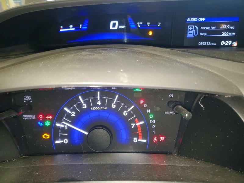 Photo 9 from auction – 2012 HONDA CIVIC with VIN 19XFB2F50CE390886