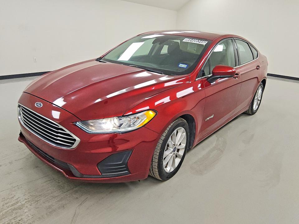 FORD FUSION 2019 con VIN 3FA6P0LU9KR240970 - Foto de la subasta