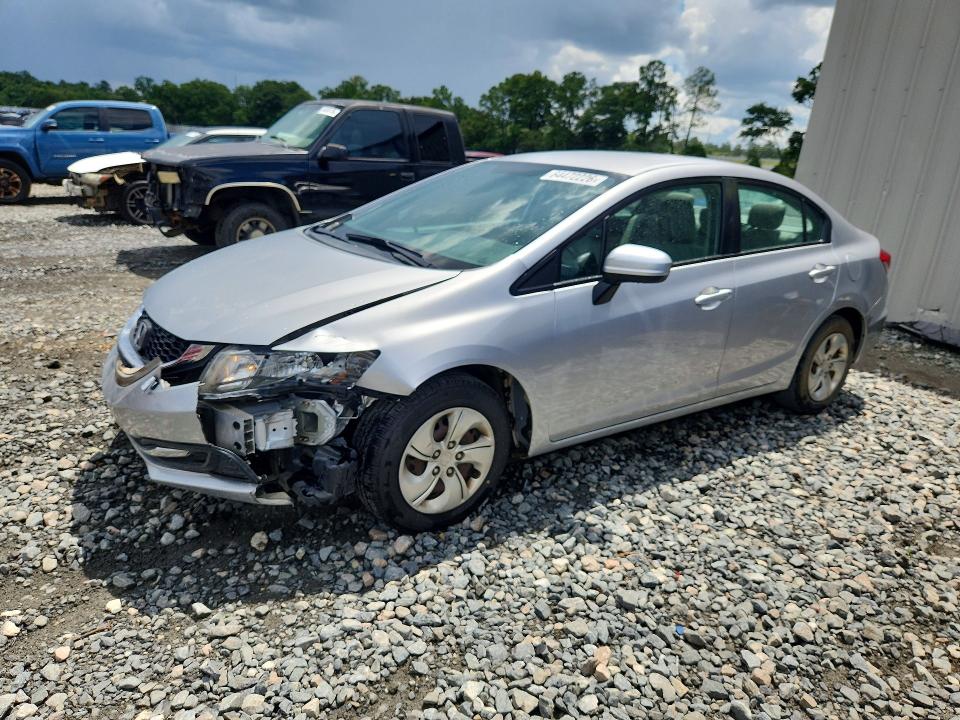 HONDA CIVIC 2014 with VIN 19XFB2F57EE055322 - Photo from auction