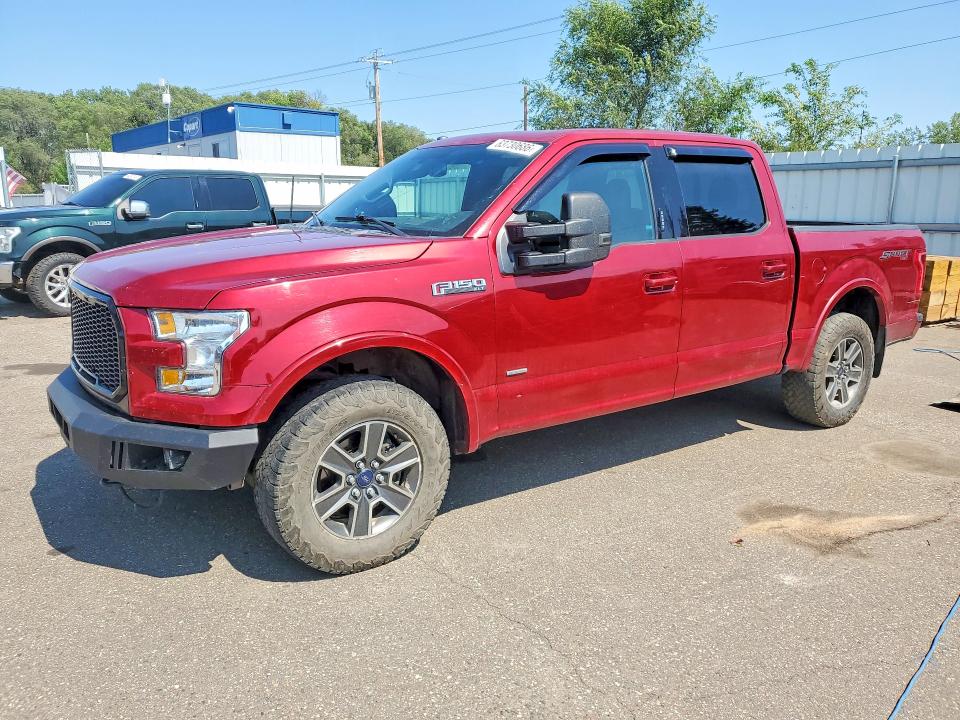 FORD F150 2017 with VIN 1FTEW1EP8HKE18287 - Photo from auction
