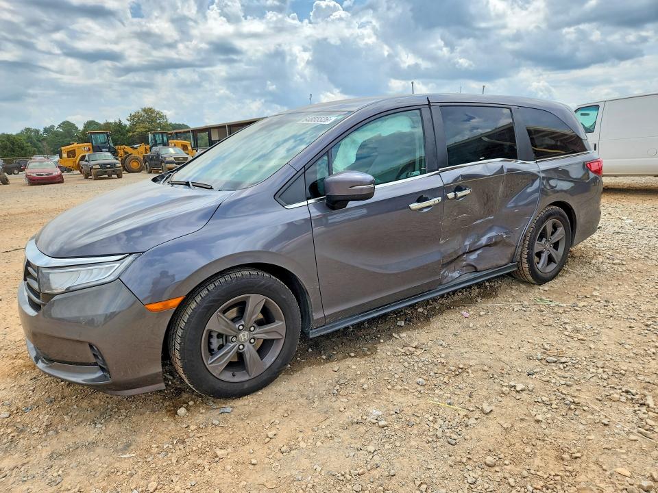 HONDA ODYSSEY 2022 with VIN 5FNRL6H54NB011271 - Photo from auction