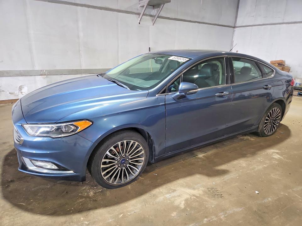 FORD FUSION 2018 with VIN 3FA6P0D96JR206834 - Photo from auction