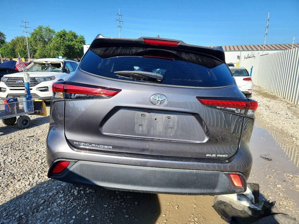 Photo 6 from auction – 2023 TOYOTA HIGHLANDER with VIN 5TDKDRBH4PS024801