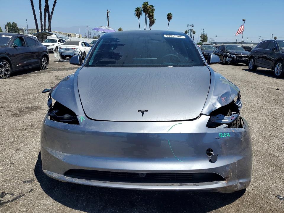 Photo 5 from auction – 2026 TESLA MODEL 3 with VIN 5YJ3E1EA3TF208885