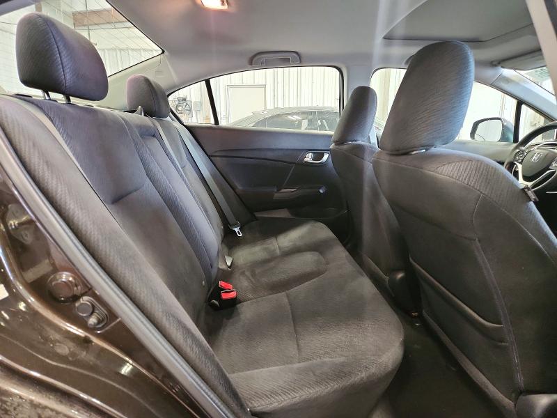 Foto 10 de la subasta – 2013 HONDA CIVIC con VIN 19XFB2F81DE012815