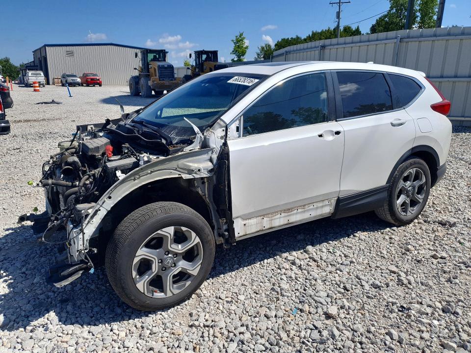 HONDA CR-V 2019 with VIN 5J6RW2H58KL037133 - Photo from auction