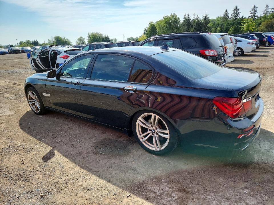 Photo 2 from auction – 2014 BMW 740 with VIN WBAYF4C51ED281707